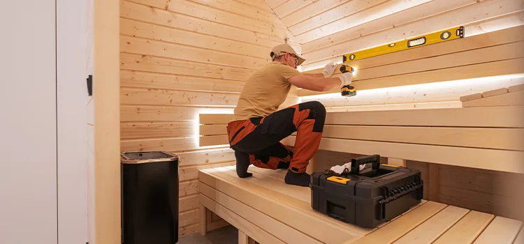 Commercial Sauna Installation in Whitchurch-Stouffville, ON